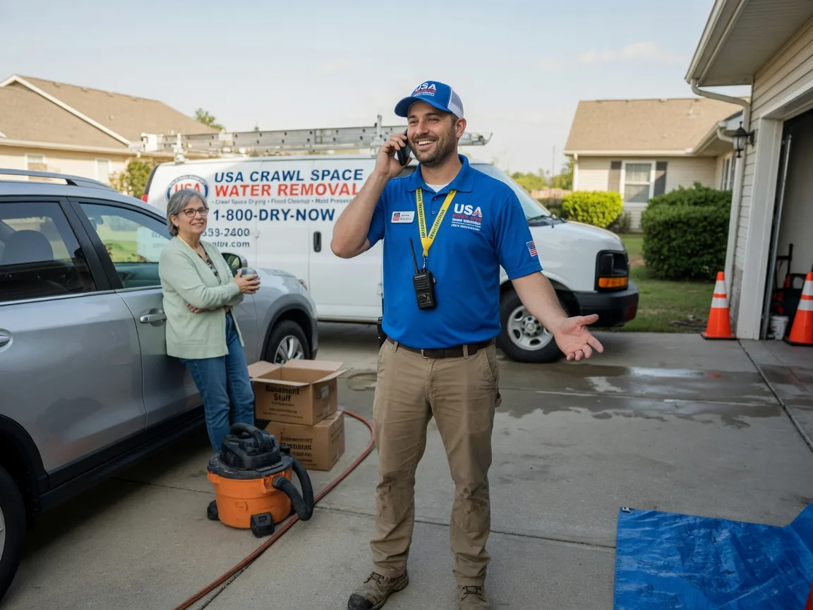 Crawl Space Water Removal Trafalgar, IN FAQs